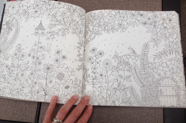 secret garden coloring book aimee cartier blog