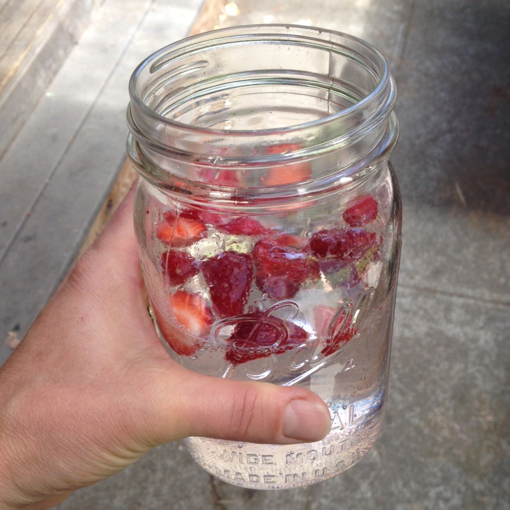 strawberry water yum aimee cartier blog
